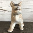 画像9: Vintage French Bulldog Ceramic Statue  (S280)