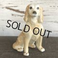 Vintage Dog Labrador Retrieverl Ceramic Statue  (S284)