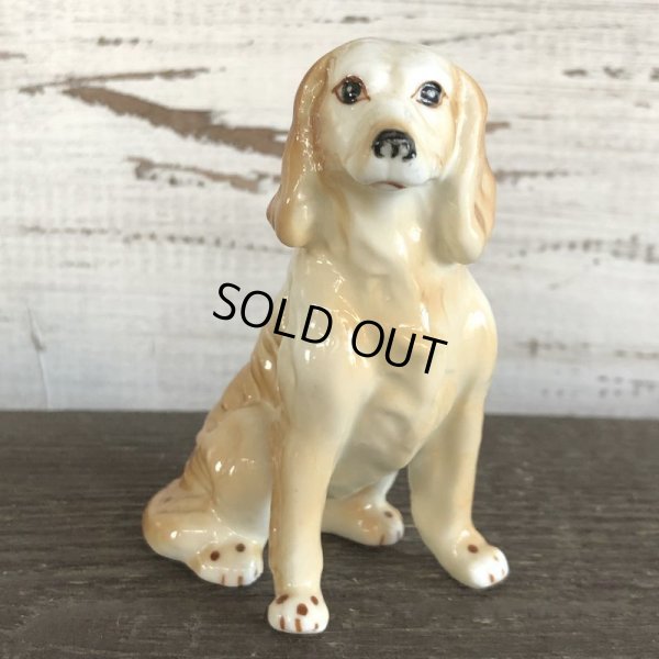 画像1: Vintage Dog Labrador Retrieverl Ceramic Statue  (S284)