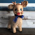 画像1: Vintage Rushton Reindeer Rubber Face Doll (S294) (1)