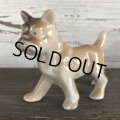 Vintage French Bulldog Ceramic Statue  (S280)