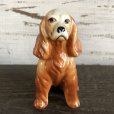 画像6: Vintage Dog American Cocker Spaniel Ceramic Statue  (S283)