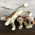 画像6: Vintage Dog Ceramic Statue Set (S285)