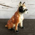 画像5: Vintage Dog Boxer Ceramic Statue  (S282)