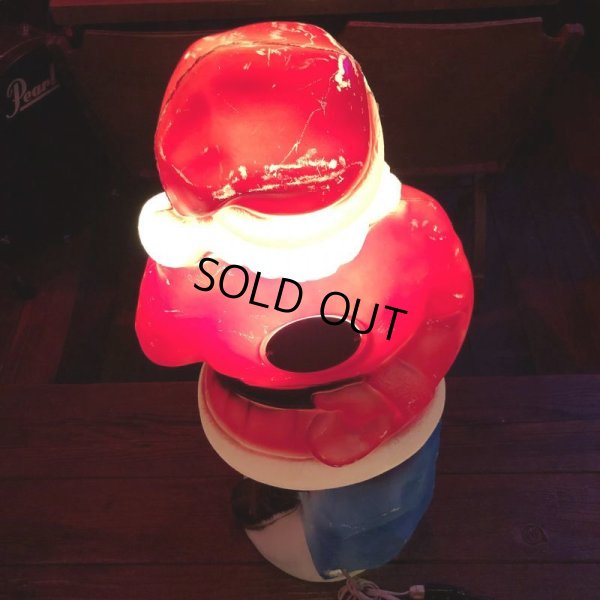 画像14: Vintage Santa Claus Lamp 85cm (S290)