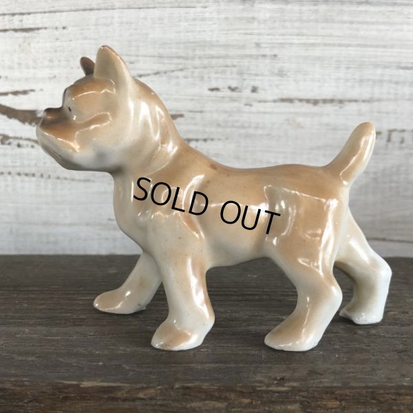画像5: Vintage French Bulldog Ceramic Statue  (S280)