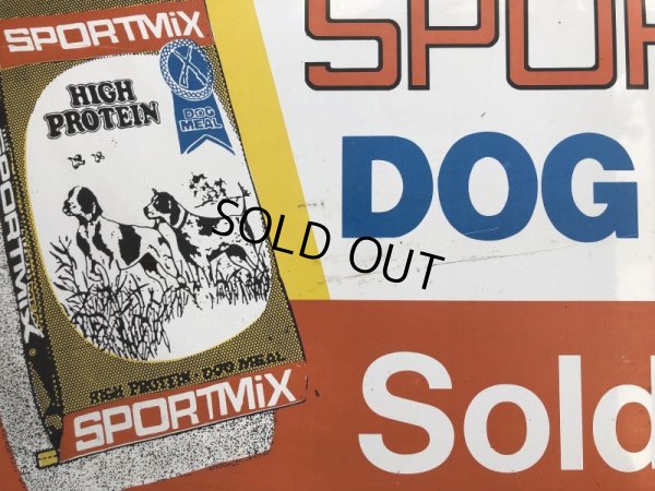画像3: Vintage SPORTSMIX Dog Food Store Display Sign (S278)