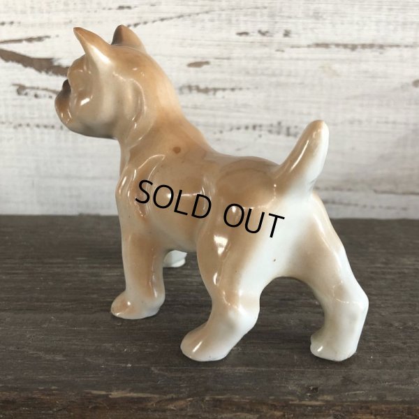 画像4: Vintage French Bulldog Ceramic Statue  (S280)