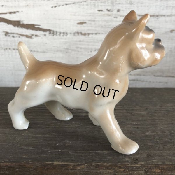 画像3: Vintage French Bulldog Ceramic Statue  (S280)