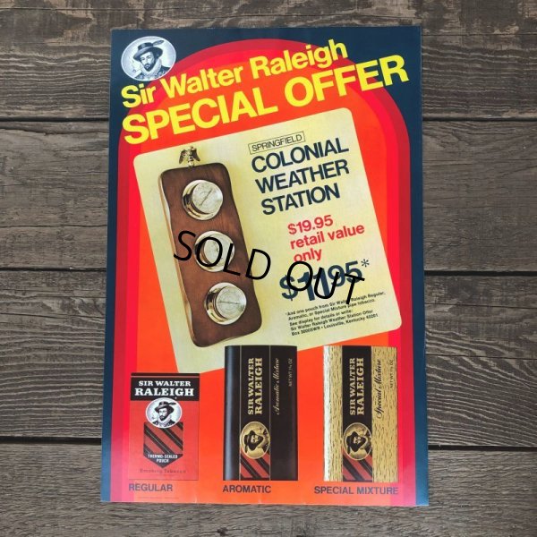 画像6: Vintage RALEIGH Cigarette Tabacco Poster Sign (S279)