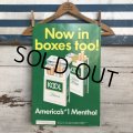 Vintage KOOL "America's #1 Menthol" Cigarette Tabacco Poster Sign (S288) 