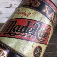 画像9: Vintage Bleached Made Rite Flour KAN-O tin pail can (S289) 