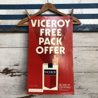 Vintage VICEROY Cigarette Tabacco Poster Sign (S283) 