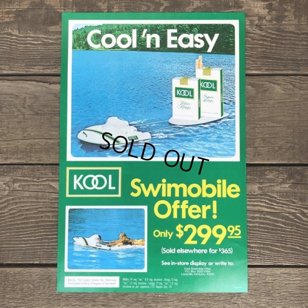 画像6: Vintage KOOL "Cool'n Easy" Cigarette Tabacco Poster Sign (S286)