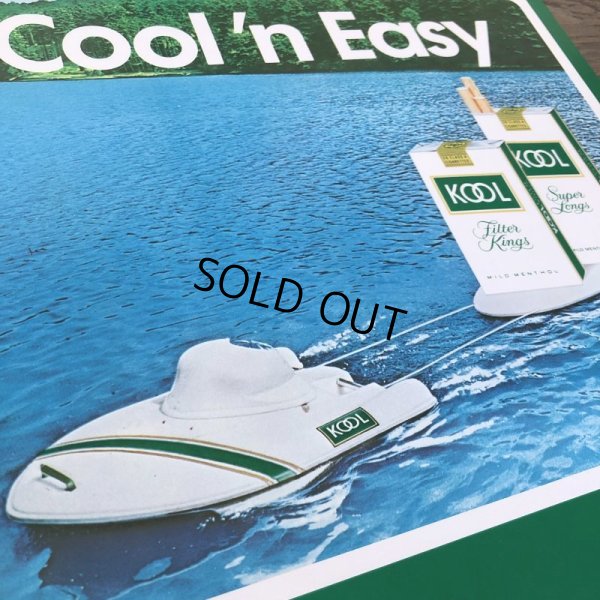 画像4: Vintage KOOL "Cool'n Easy" Cigarette Tabacco Poster Sign (S286)