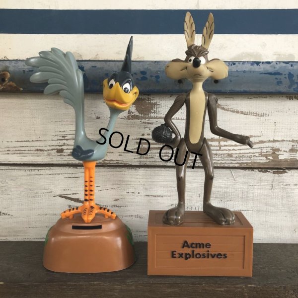 画像1: Vintage Dakin Road Runnner & Wile E. Coyote Bank Set (S292)