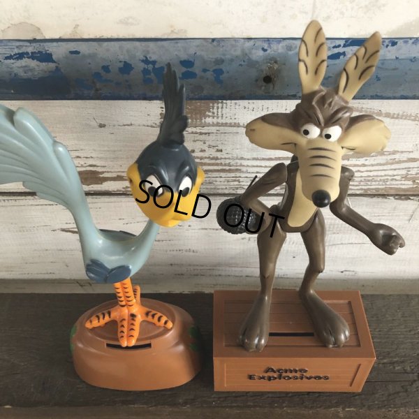 画像7: Vintage Dakin Road Runnner & Wile E. Coyote Bank Set (S292)
