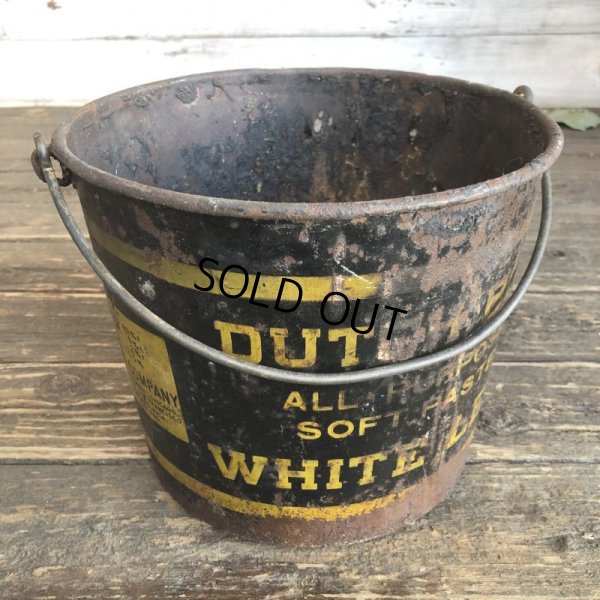 画像9: Vintage Dutch Boy Paint Pail Can 50LBS NET (S297)