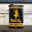 画像1: Vintage Dutch Boy Paint Linseed Oil One Quart Can (S296) (1)