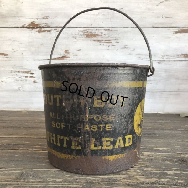 画像2: Vintage Dutch Boy Paint Pail Can 50LBS NET (S297)