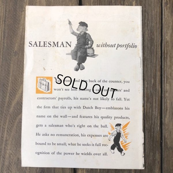 画像8: 40s Vintage Dutch Boy Paint Magazine (S293)