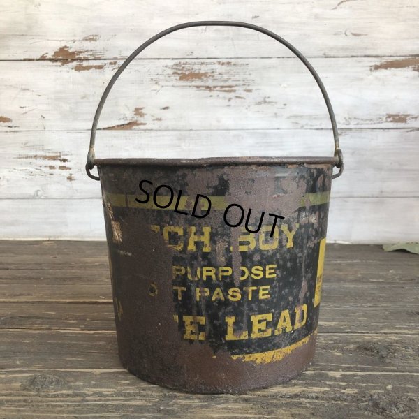 画像4: Vintage Dutch Boy Paint Pail Can 50LBS NET (S297)