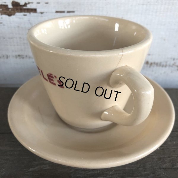 画像2: 【SALE】 40s Vintage Nestle Coffee Cup & Saucer (S301)