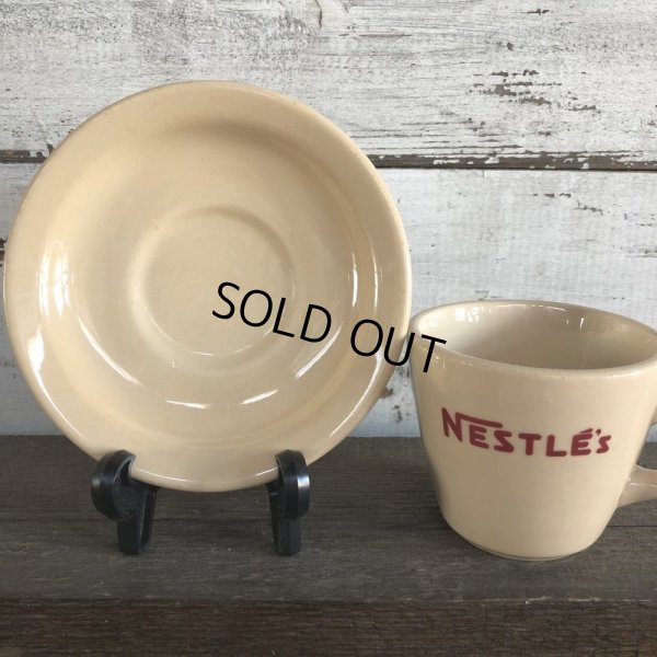 画像6: 40s Vintage Nestle Coffee Cup & Saucer (S298)