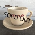 40s Vintage Nestle Coffee Cup & Saucer (S300)