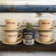 画像1: 40s Vintage Nestle Coffee Cup & Saucer (S299) (1)