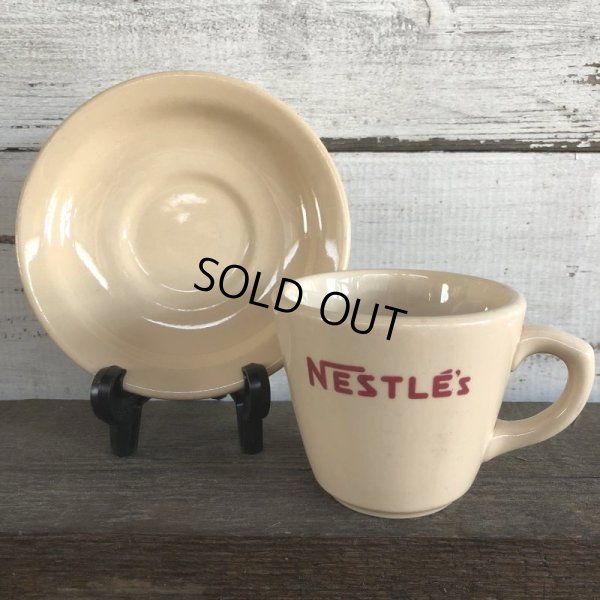 画像9: 40s Vintage Nestle Coffee Cup & Saucer (S299)