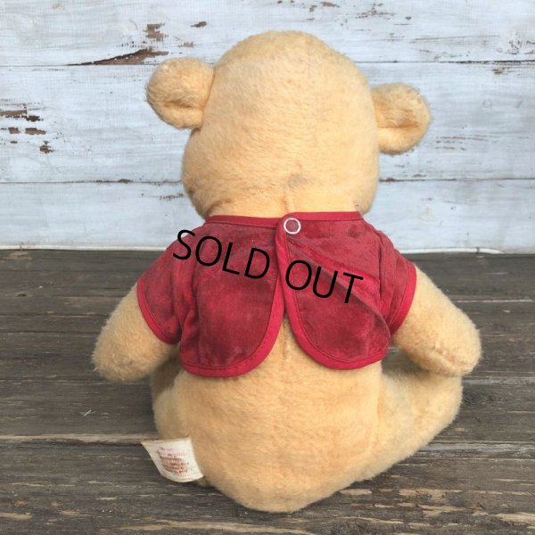 画像3: 70s Vintage Disney Winnie the Pooh Plush Doll 30cm (S302)