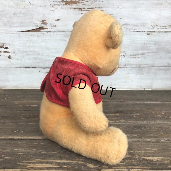画像4: 70s Vintage Disney Winnie the Pooh Plush Doll 30cm (S302)