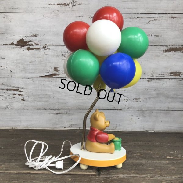 画像4: 80s Vintage Sears Winnie the Pooh Balloons Lamp (S304)