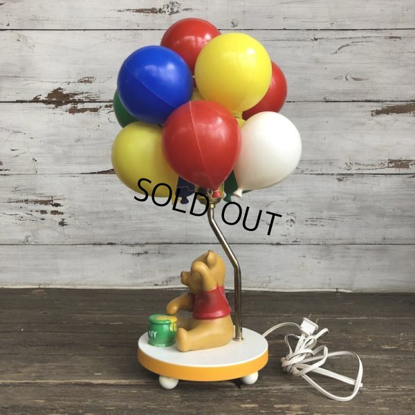 画像2: 80s Vintage Sears Winnie the Pooh Balloons Lamp (S304)