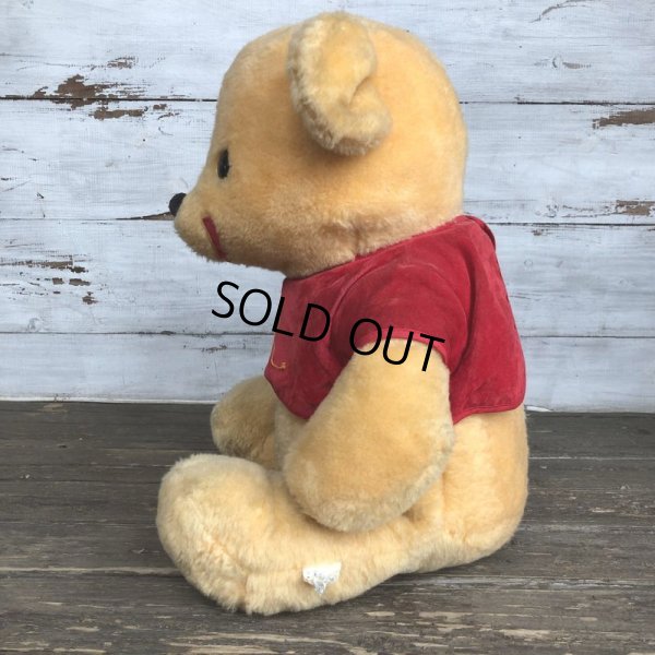 画像2: 70s Vintage Disney Winnie the Pooh Plush Doll 45cm (S303)