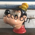 70s Vintage Disney Play Pal Head Bank Goofy (S309)