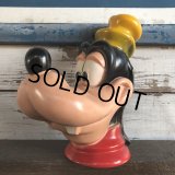 70s Vintage Disney Play Pal Head Bank Goofy (S309)