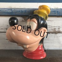 70s Vintage Disney Play Pal Head Bank Goofy (S309)