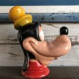 画像2: 70s Vintage Disney Play Pal Head Bank Goofy (S309) (2)