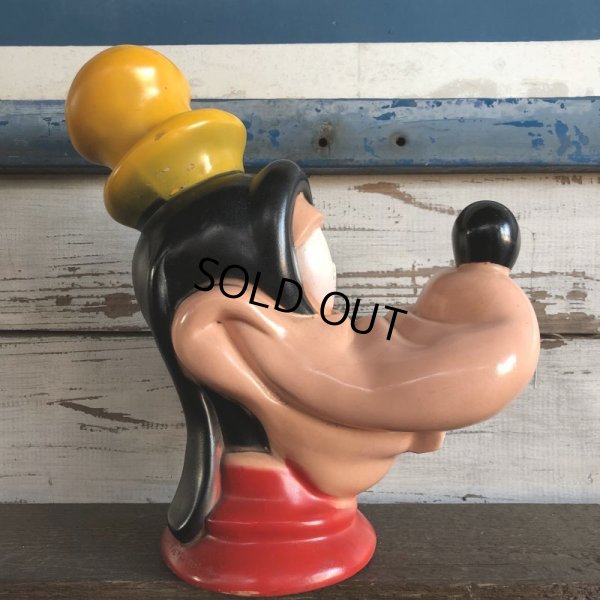 画像2: 70s Vintage Disney Play Pal Head Bank Goofy (S309)