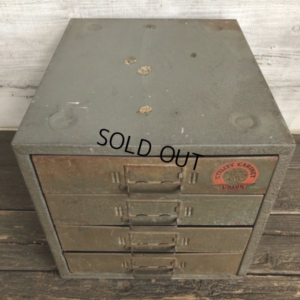 画像7: Vintage Union Chests 4 Drawer Mettal Tool Cabinet (S311)
