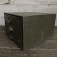 画像2: Vintage Lyon Chests 3 Drawer Mettal Tool Cabinet (S312) (2)