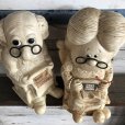 画像5: Vintage Message Doll Big Size Grandpa Grandpma Set (S316) 