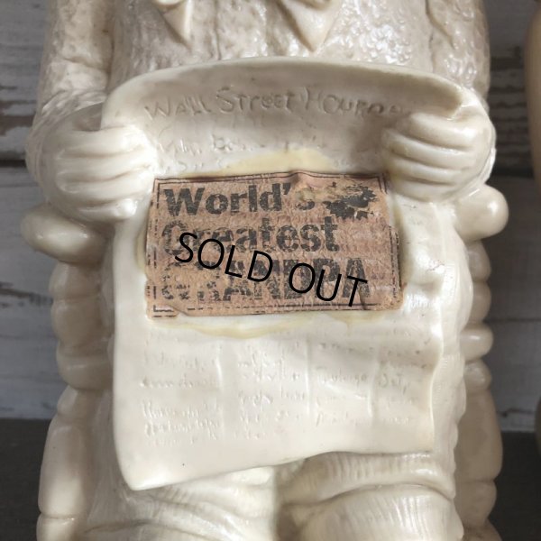 画像8: Vintage Message Doll Big Size Grandpa Grandpma Set (S316) 