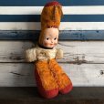 画像8: Vintage Celluloid Face Kids Doll 43cm (S319）