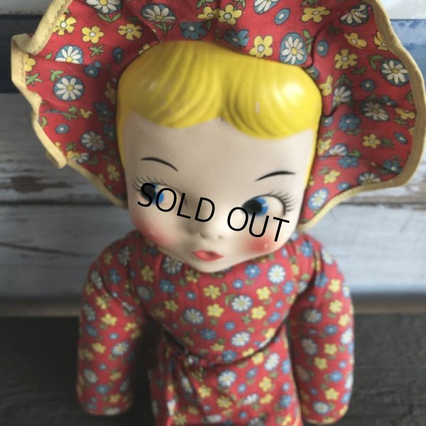 画像3: Vintage Celluloid Face Long Girl Doll (S318）