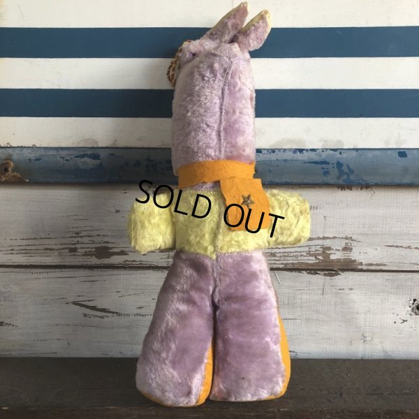 画像8: Vintage Celluloid Face Kids Bunny Costume Doll 43cm (S320）