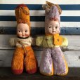 画像10: Vintage Celluloid Face Kids Doll 43cm (S319）