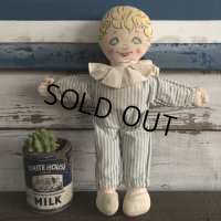 Vintage Cloth Doll Circus Kids (S326）